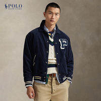Polo Ralph Lauren Mens Corduroy Letter Jacket