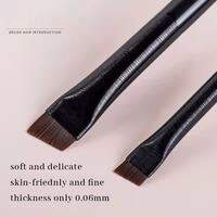 OVW ultra thin Eyebrow and eyeliner brush set