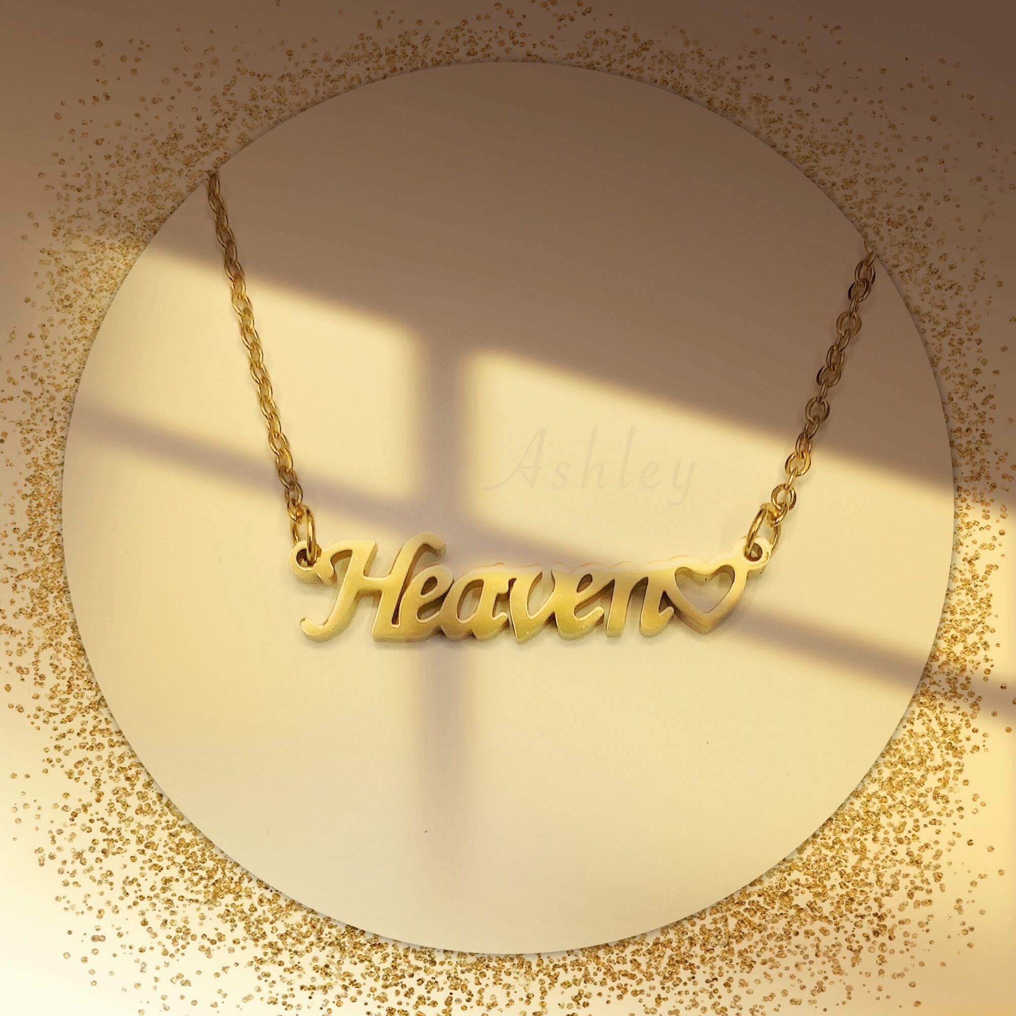 貴重】gunda JUNK HEAVEN NECKLACE Heaven Personalized Name 貴重】gunda JUNK HEAVEN NECKLACE Heaven Personalized Name