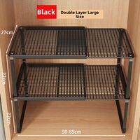 MEIKAIBIN | Extendable Closet Shelf Organizer