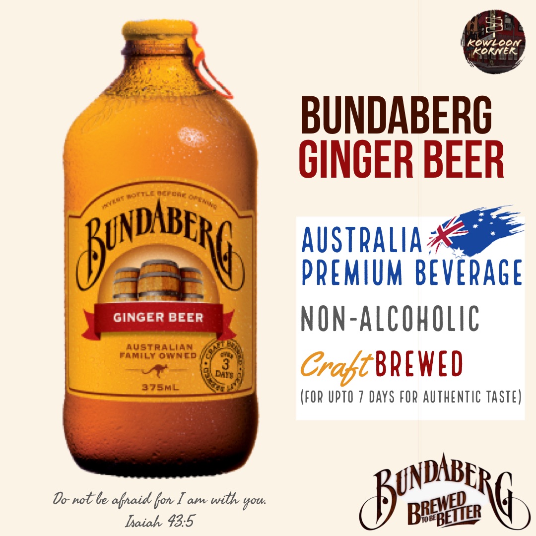 Flash Sale Bundaberg Ginger Beer 375ml Non Alcoholic Craft Brewed Drinks Lazada Ph