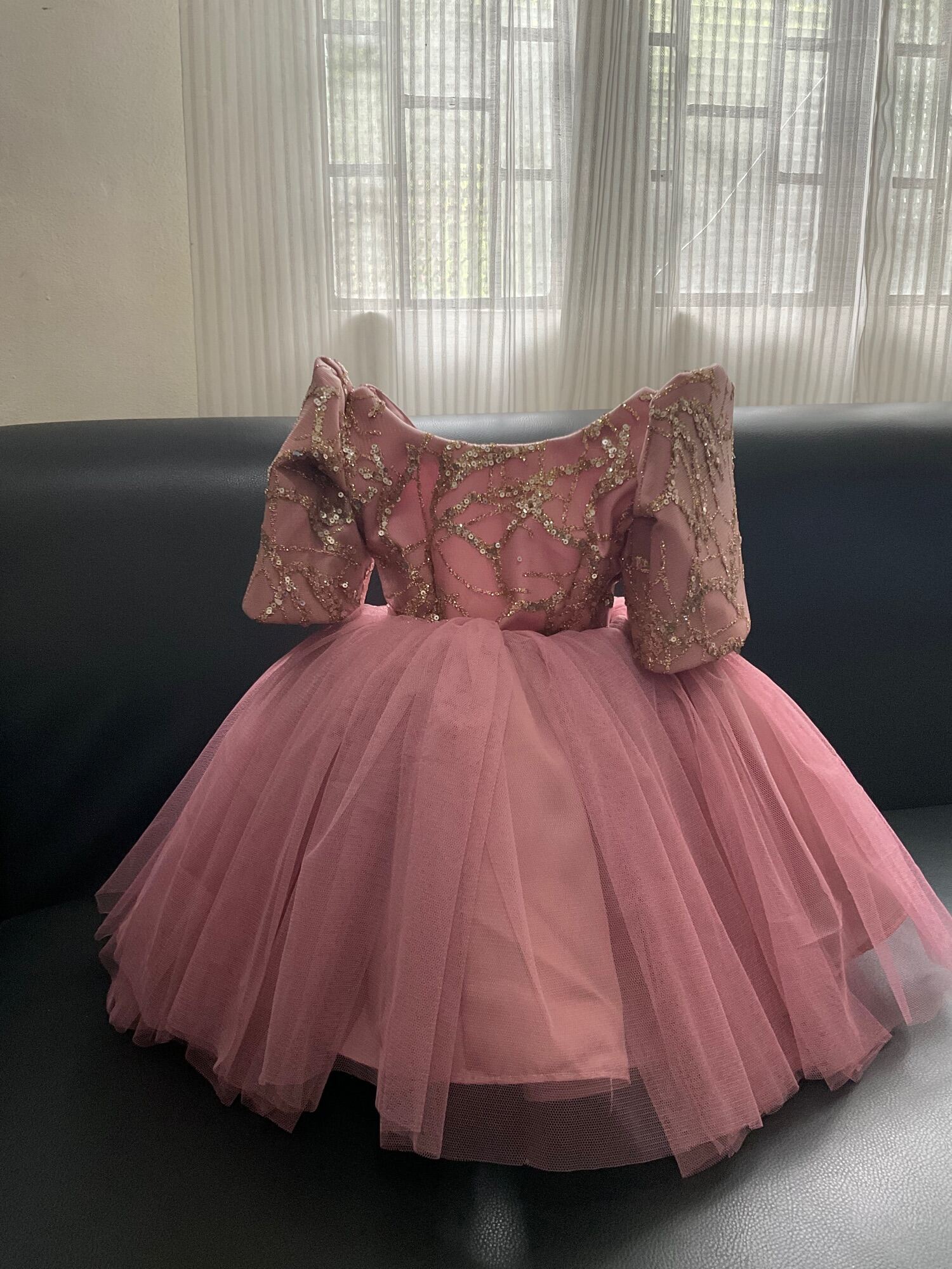 Old rose best sale flower girl dress