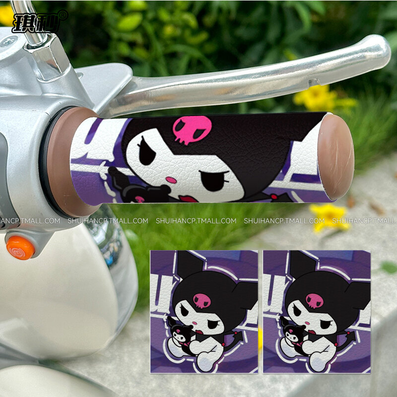 Motorcycle Handlebar Stickers Electric Vehicle Bicycle Cartoon Anti ...