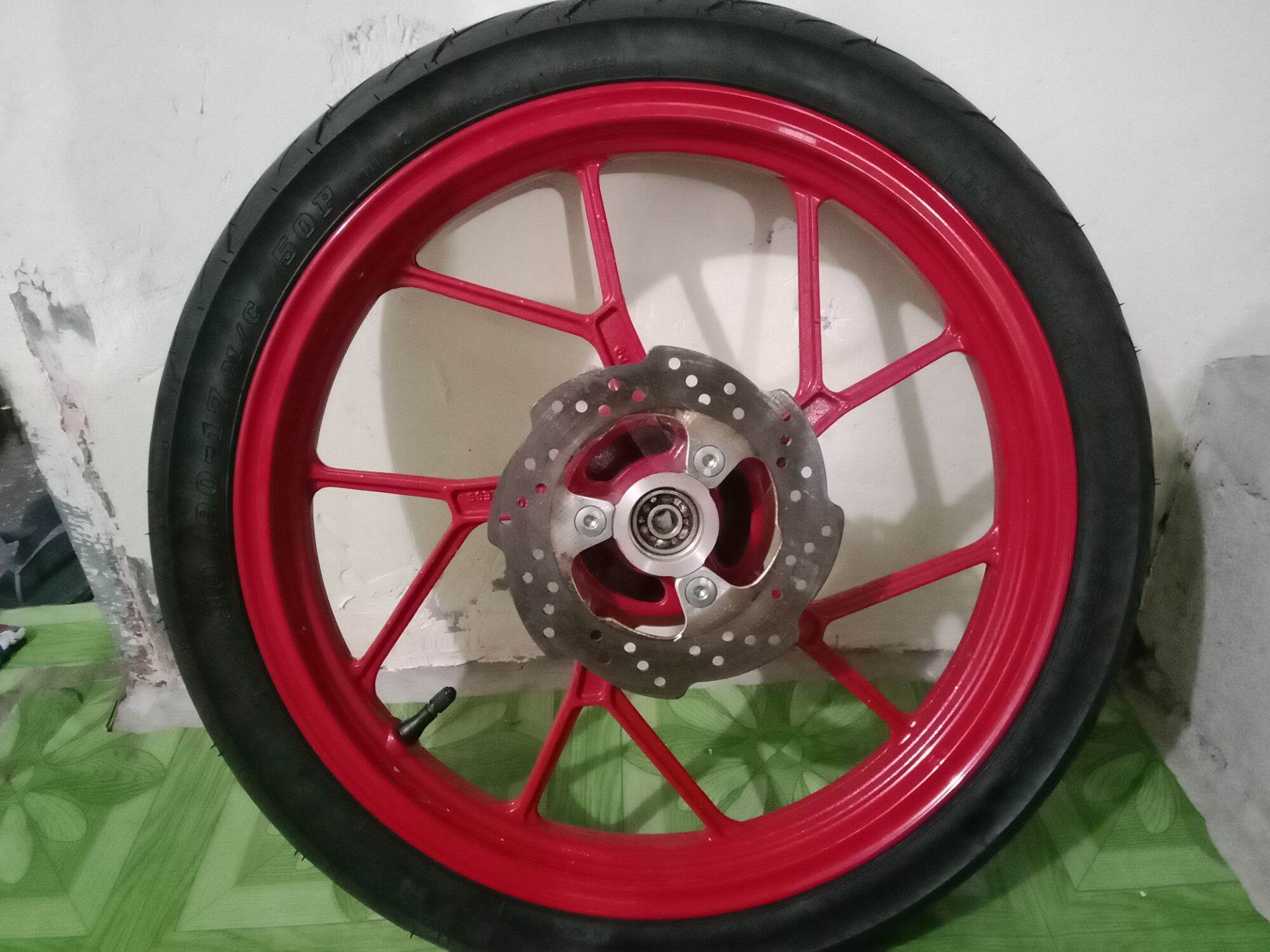 ⭐Preloved Stock Mags With Tire From Raider 150 Carb