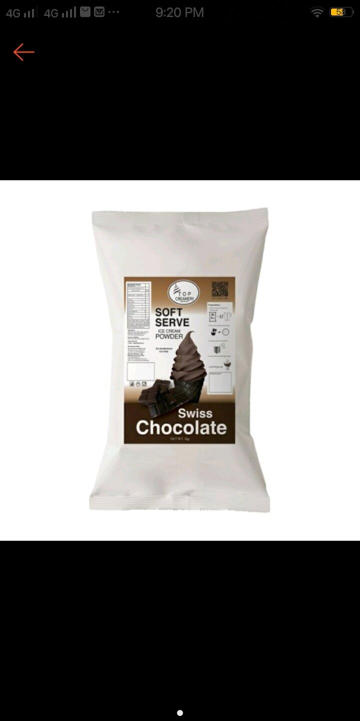 Topmix Swiss Chocolate Ice Cream Powder Lazada PH