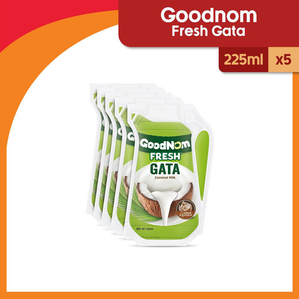 GoodNom Fresh Gata Coconut Milk 225ml X 5