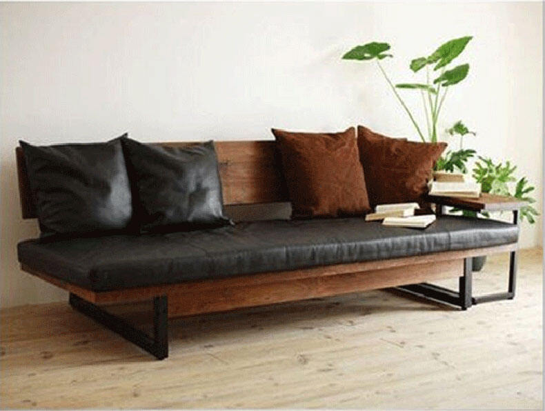 Loft American Sofa Chair- Industrial Style by 