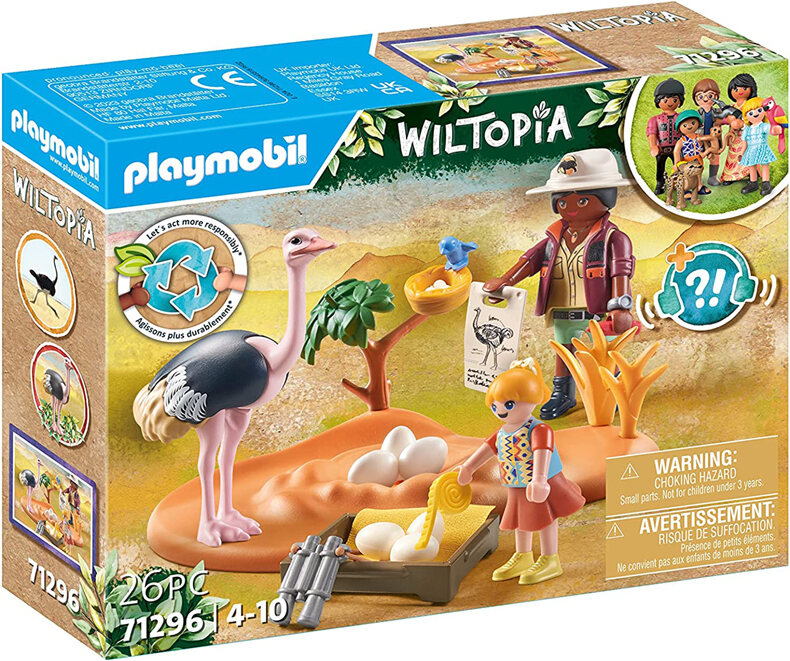 German Playmobil Bailebao Mobi World Mobi Doll Rabbit Owl Horse