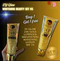 2PCS SY GLOW 24K GOLD LUMINOUS LOTION