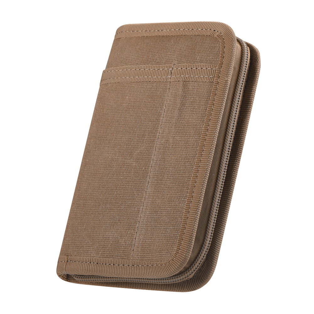 Journal Cover for Field Notes Notebooks Waxed Canvas Pocket Notebook Cover Sleeve for Outdoor (Sleeve Only)