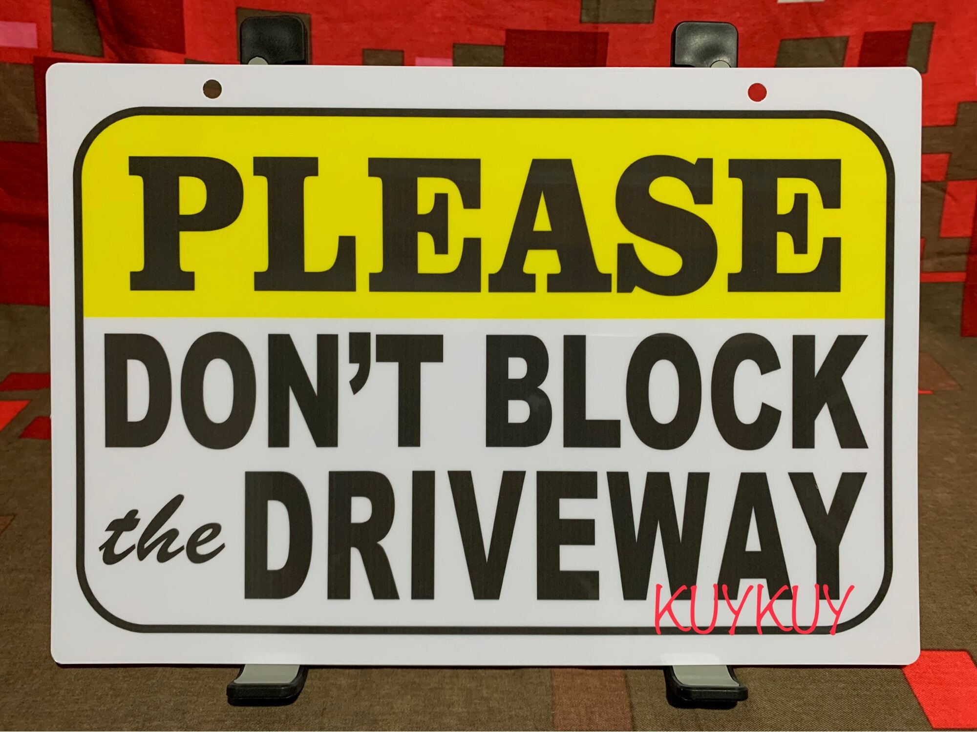 dont-block-the-driveway-pvc-wall-signage-7-8x11-inches-lazada-ph