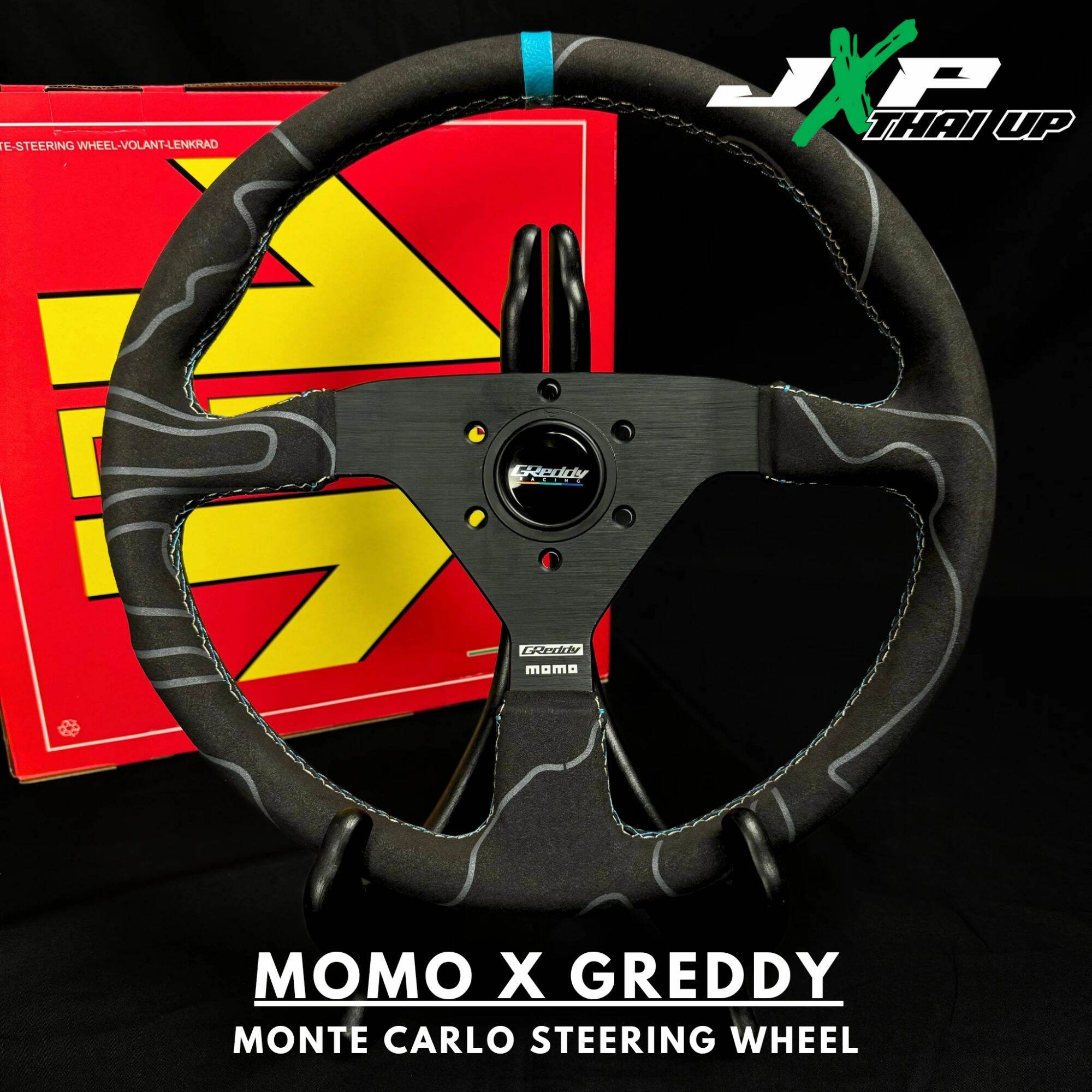 G Reddy Wheel GReddy X Momo Monte Carlo Car Steering Wheel Collaboration 350mm ...