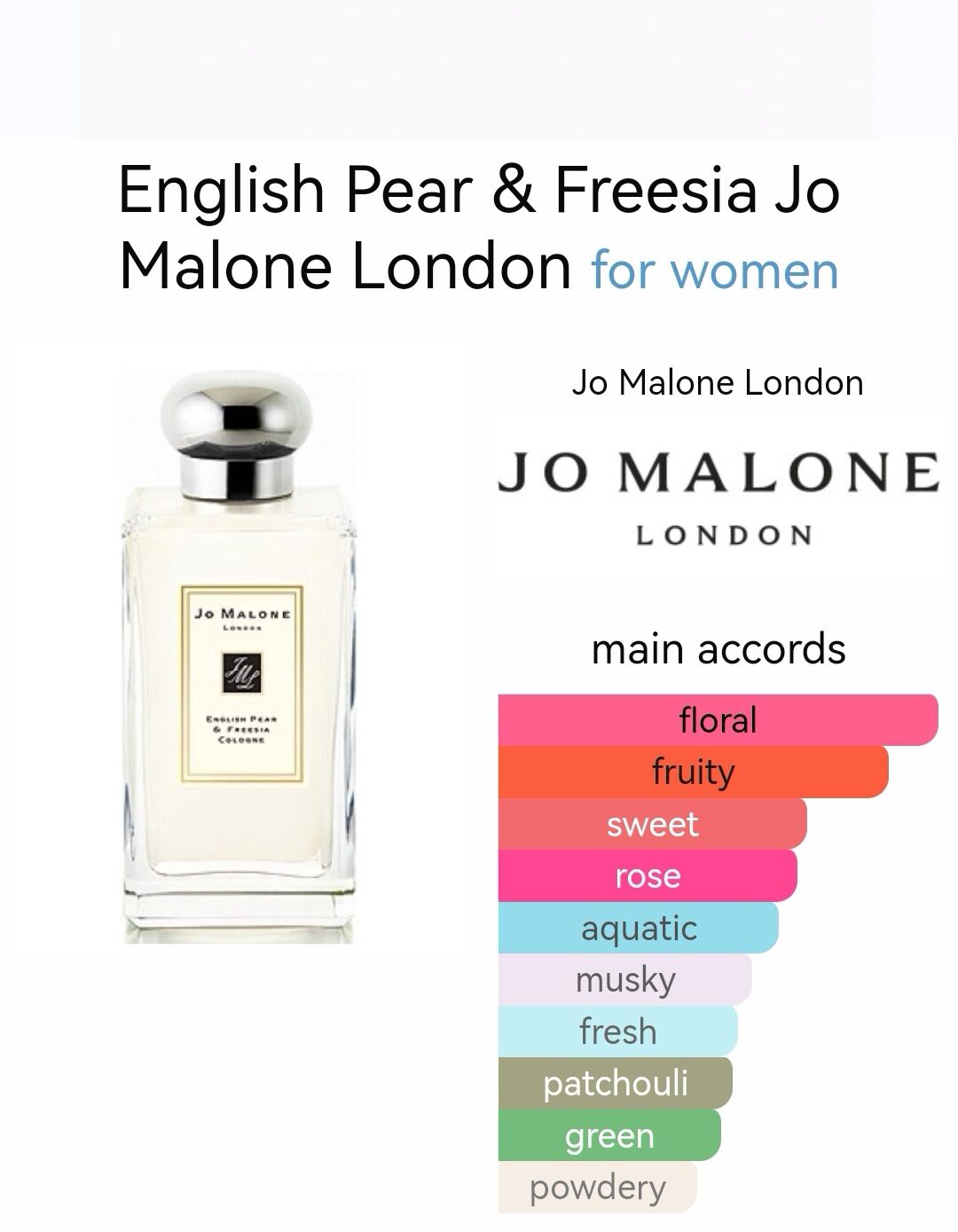 Jm discount english pear