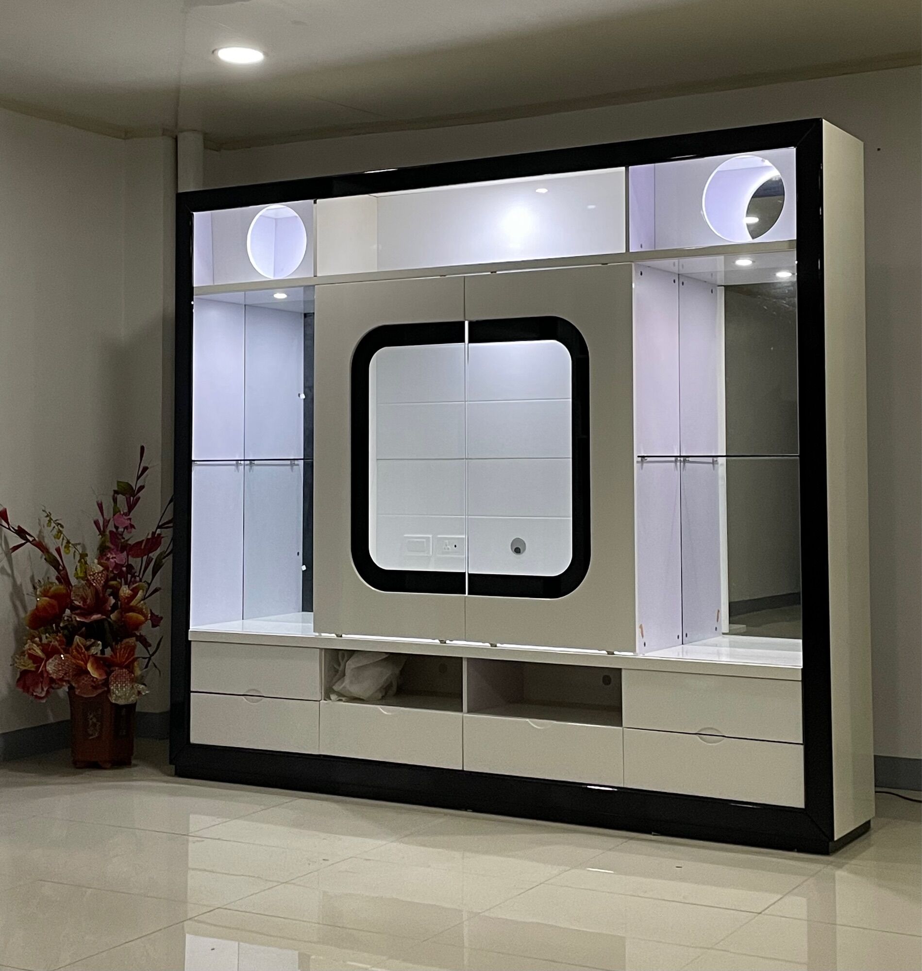 888 Living Room Tv Divider Tv rack | Lazada PH