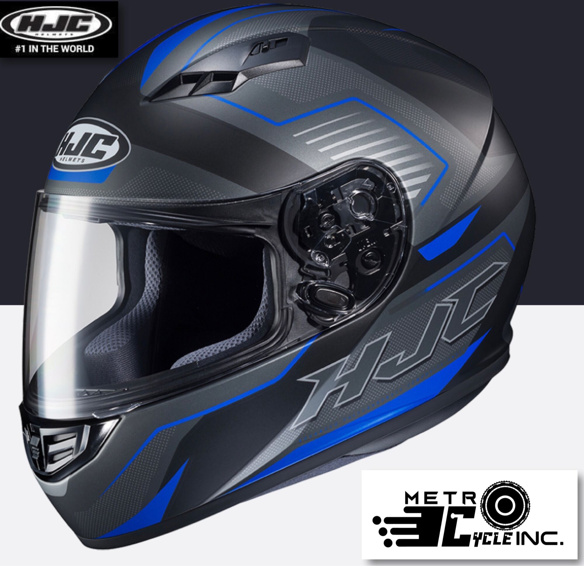 hjc cs 15 trion blue