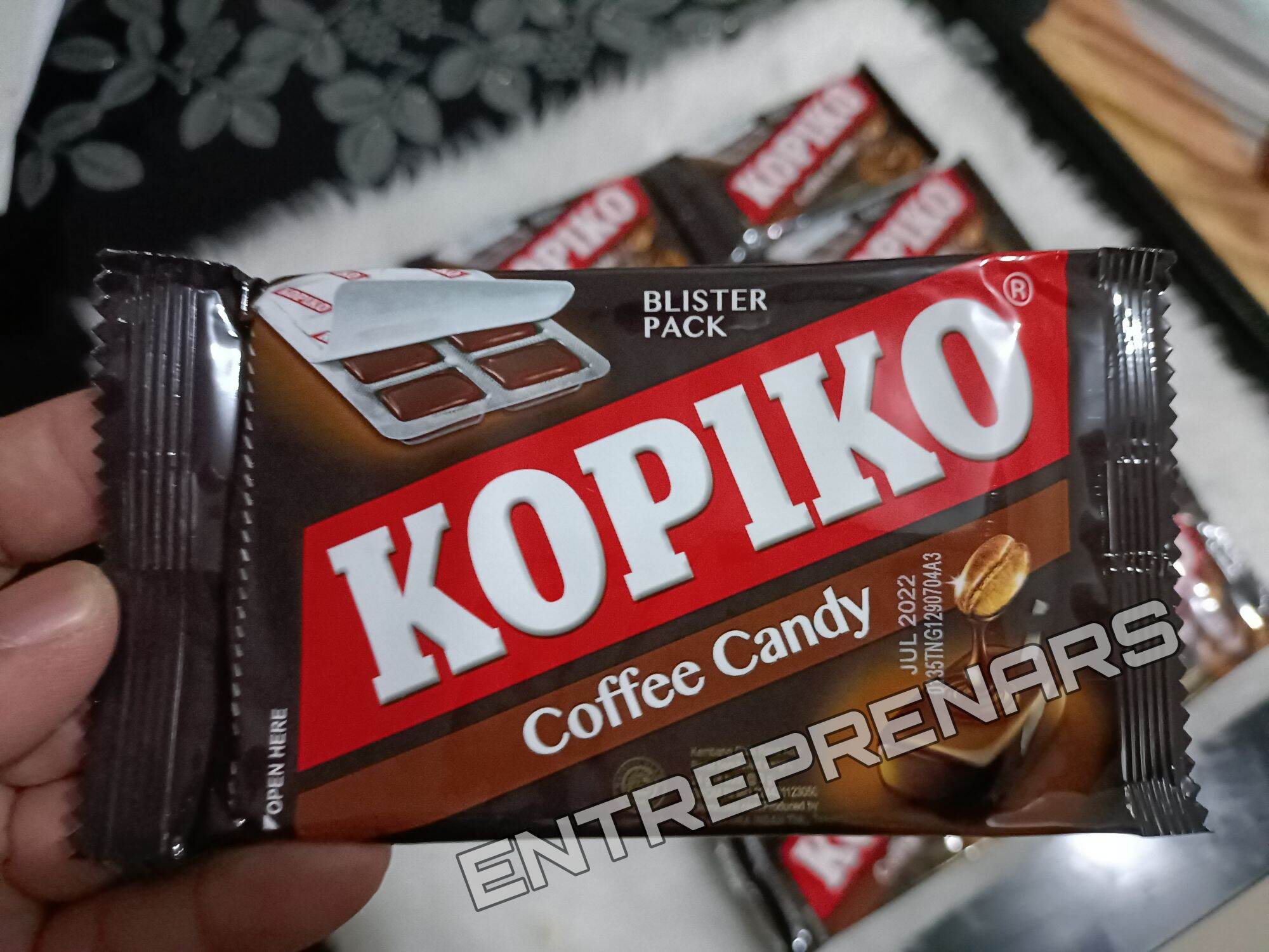 KOPIKO COFFEE CANDY BLISTER PACK VINCENZO CASSANO MINE Hometown
