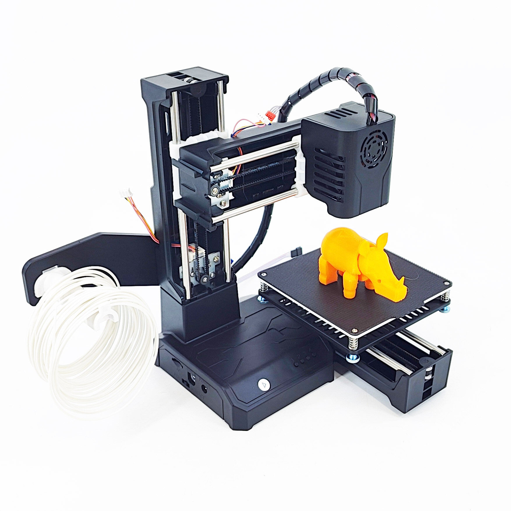 EasyThreed K9 Mini 3D Printer Easy to Use Entry Level Gift 3D Printer Fdm Tpu Pla Filament 1.75mm Black