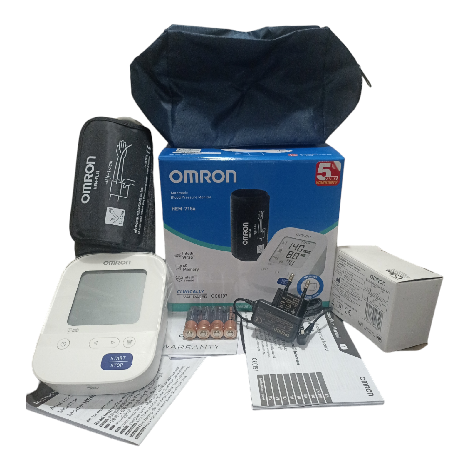 Omron HEM-7156 Digital Blood Pressure Monitor