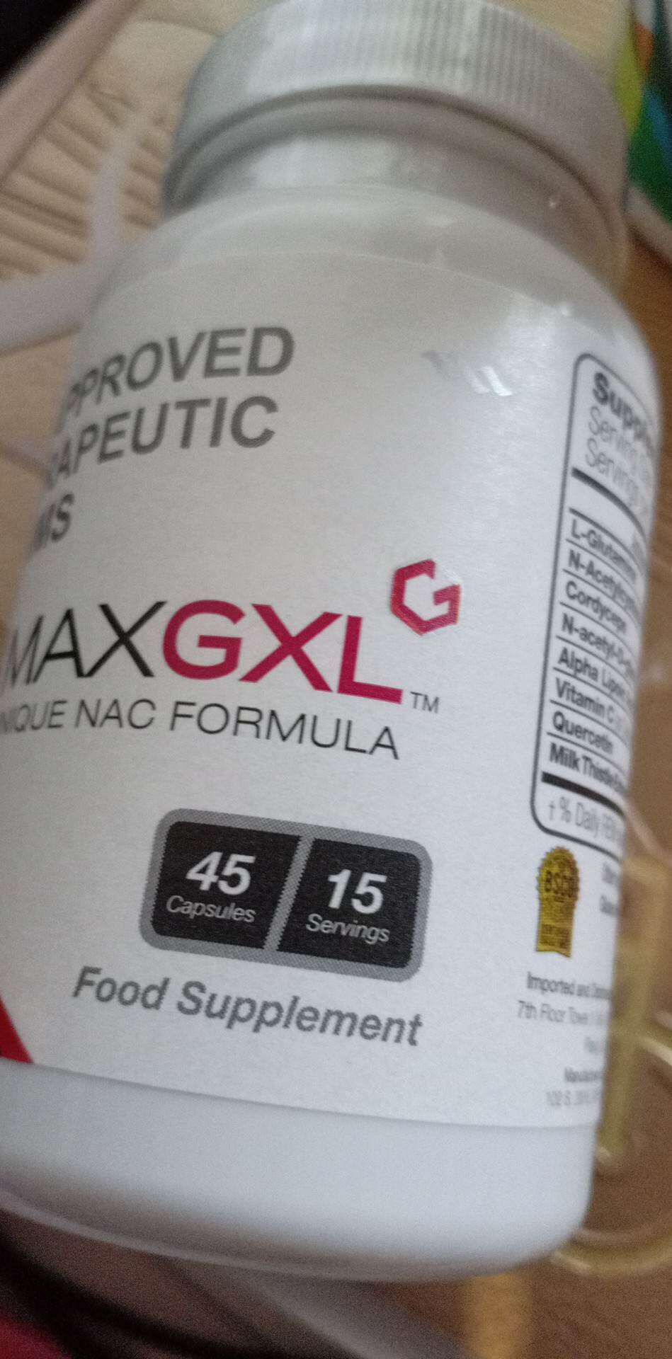 Max GXL Glutathione Supplement with Unique NAC formula Alpha Lipoic Acid &  L Glutamine Supplement Cordyceps & Quercetin Capsules - Lazada
