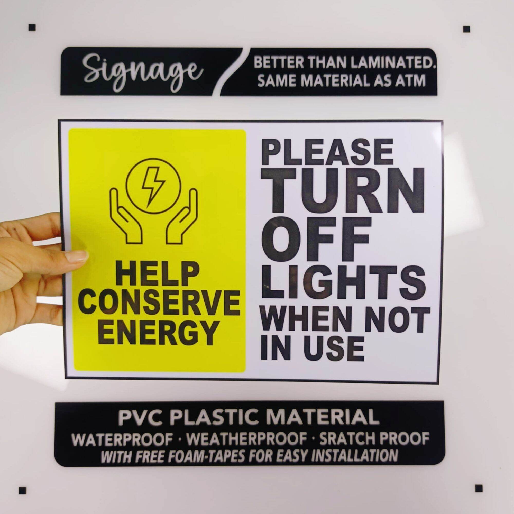 Get Turn Off The Light Signage at the Best Prices Online | Lazada