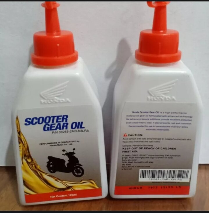 HONDA GEAR OIL 120ml Lazada PH