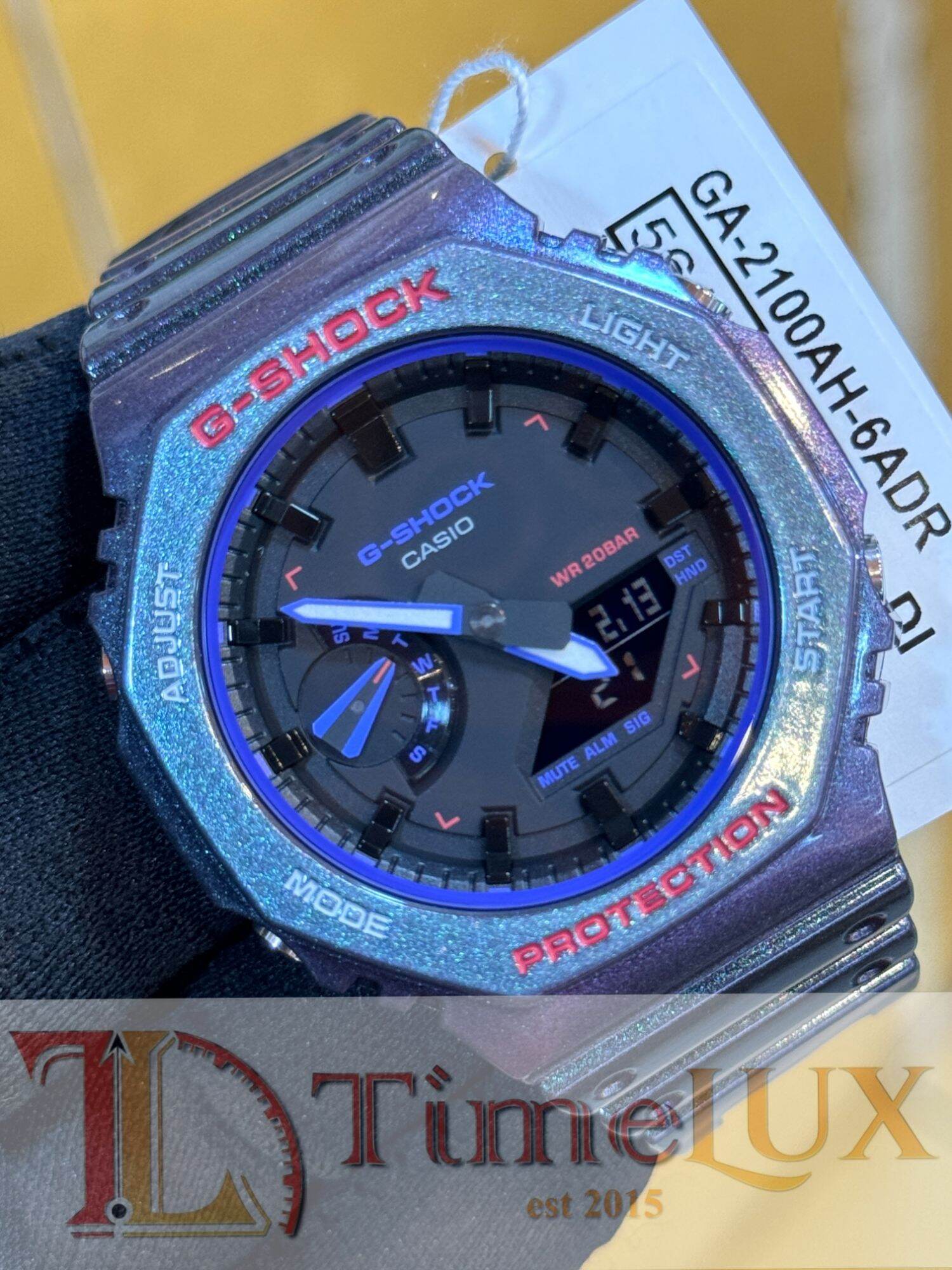 Reloj Casio G-Shock Casioak GA-2100AH-6A Carbon Core - Dando la Hora