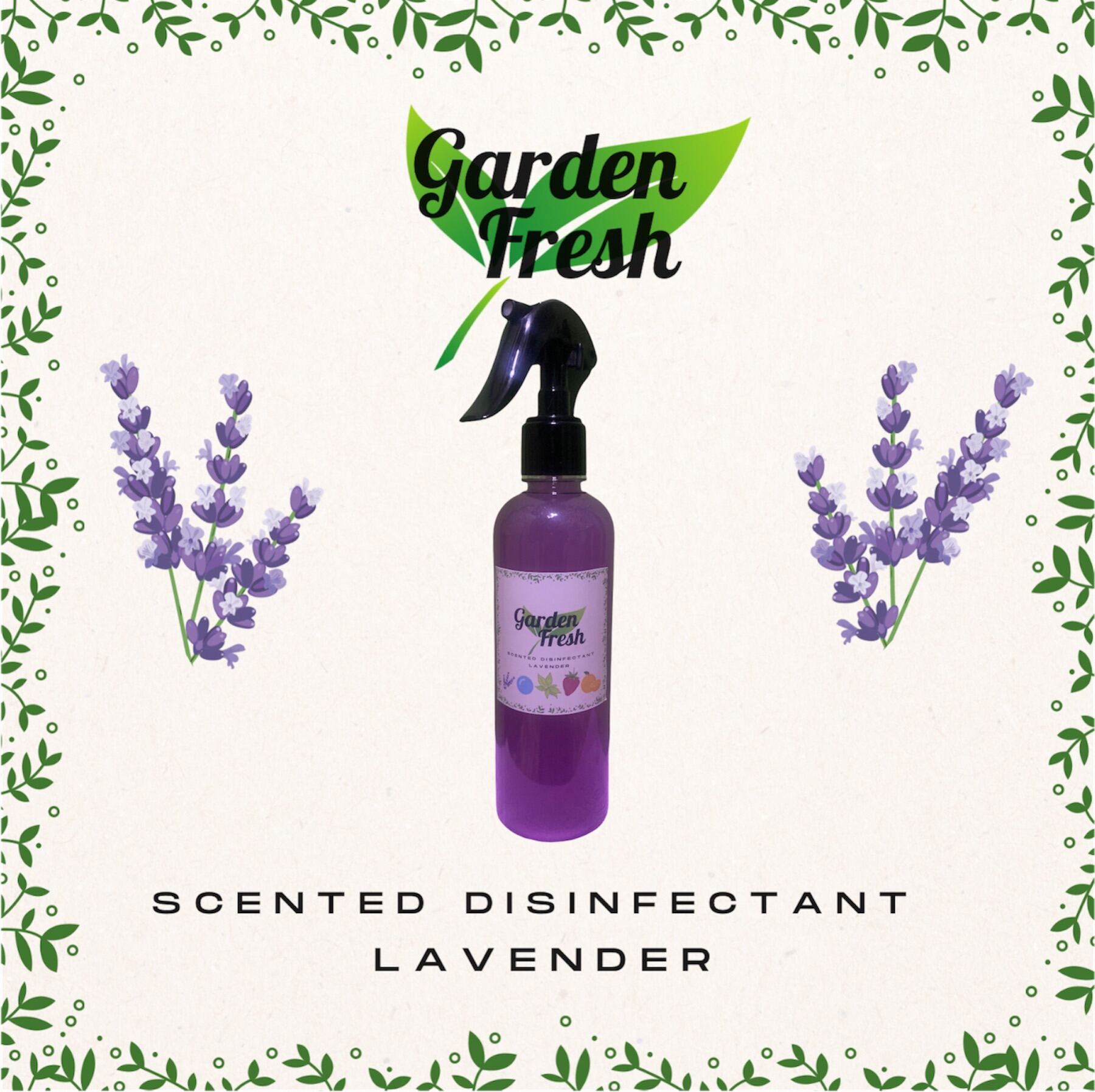 Garden Fresh - Scented Alcohol (Lavender) 250 ML | Lazada PH