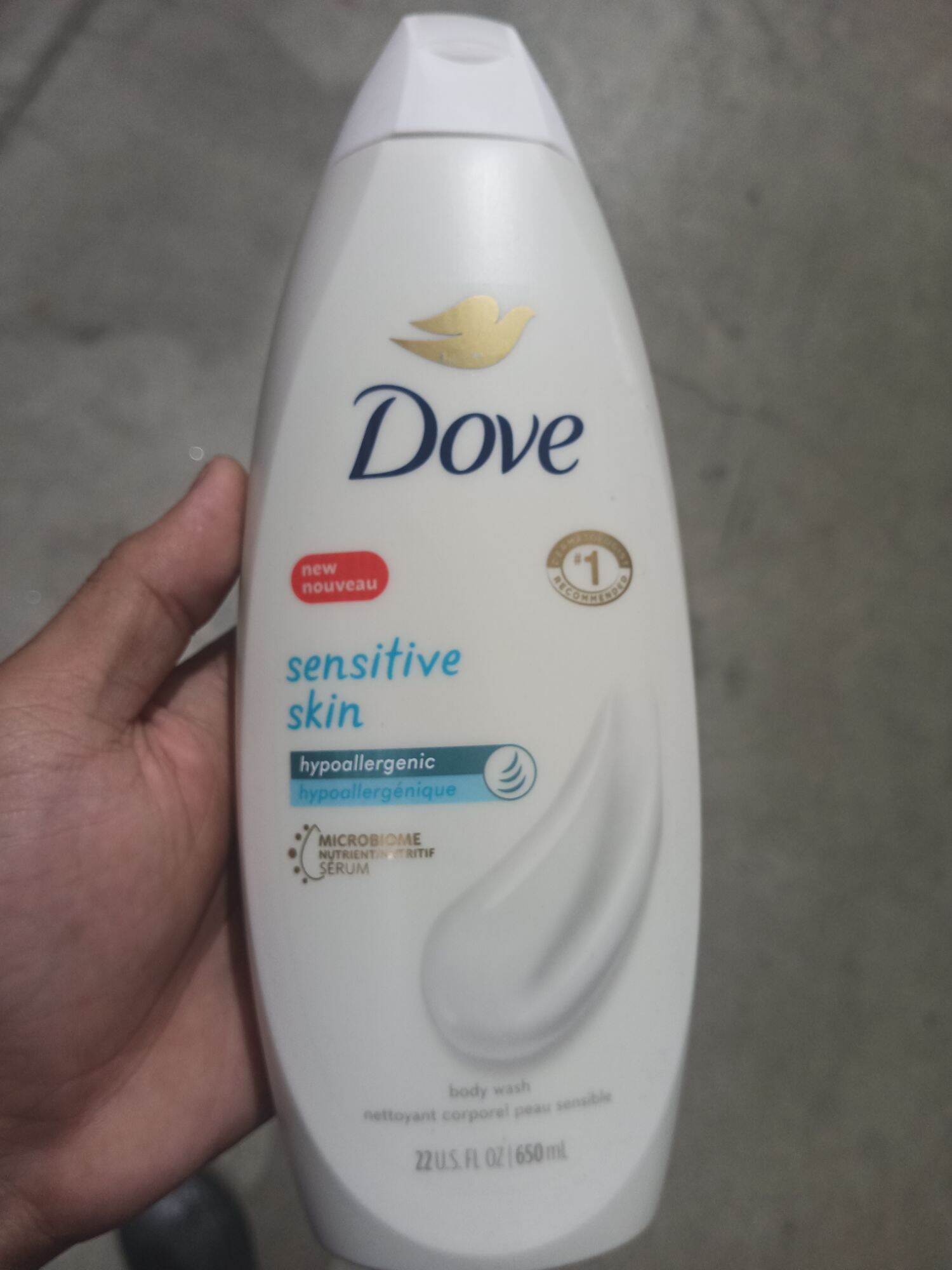 Dove BodyWash Sensitive 22oz | Lazada PH