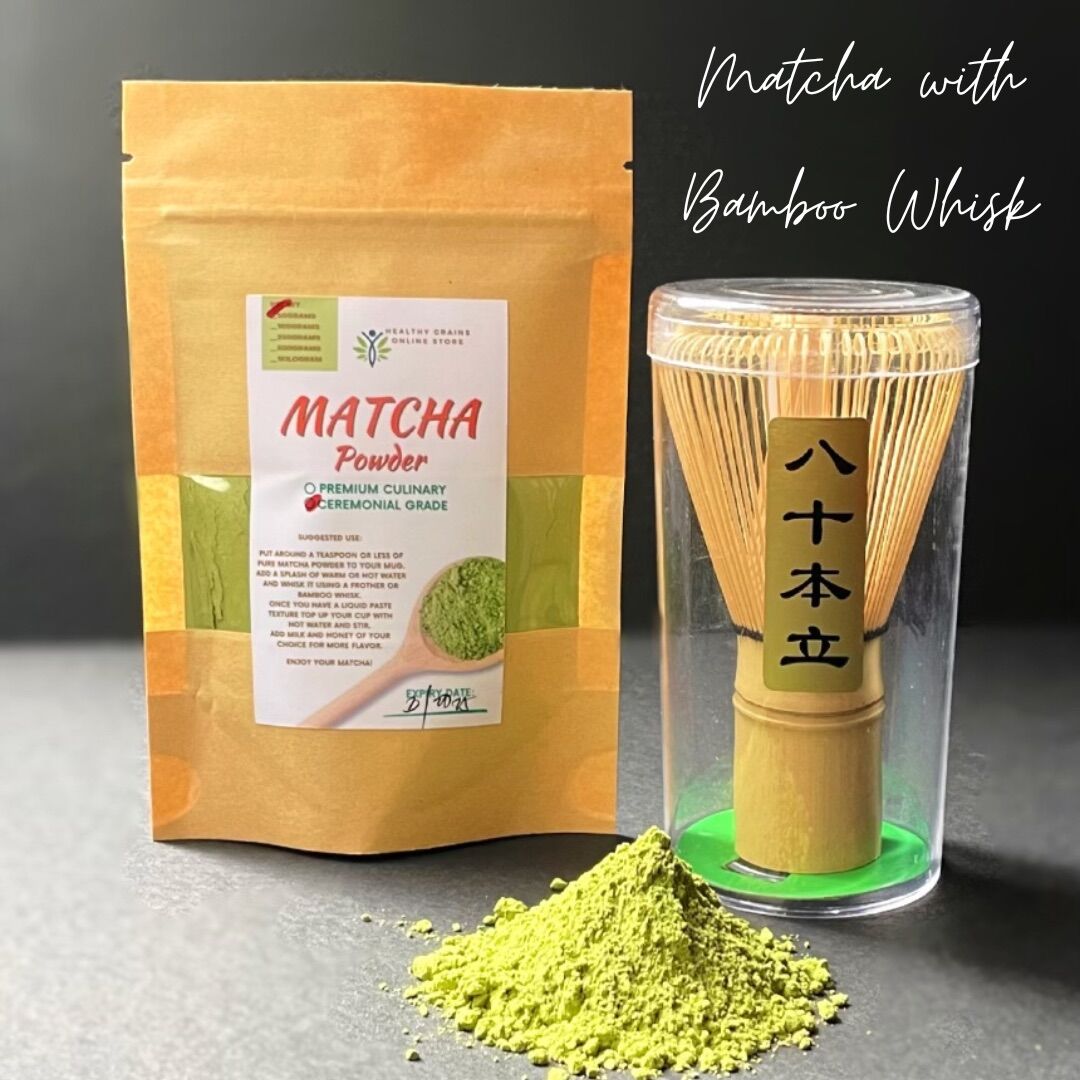 Pure Organic Matcha Powder Ceremonial and Culinary 50grams and 100grams ...