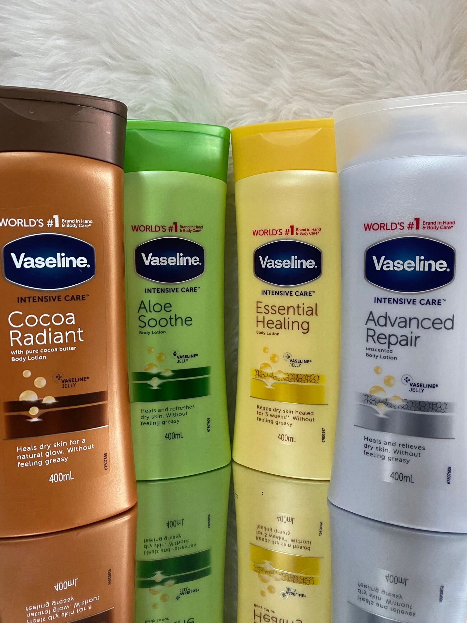 VASELINE INTENSIVE CARE BODY LOTION IN 4 VARIANTS 400ML Lazada PH