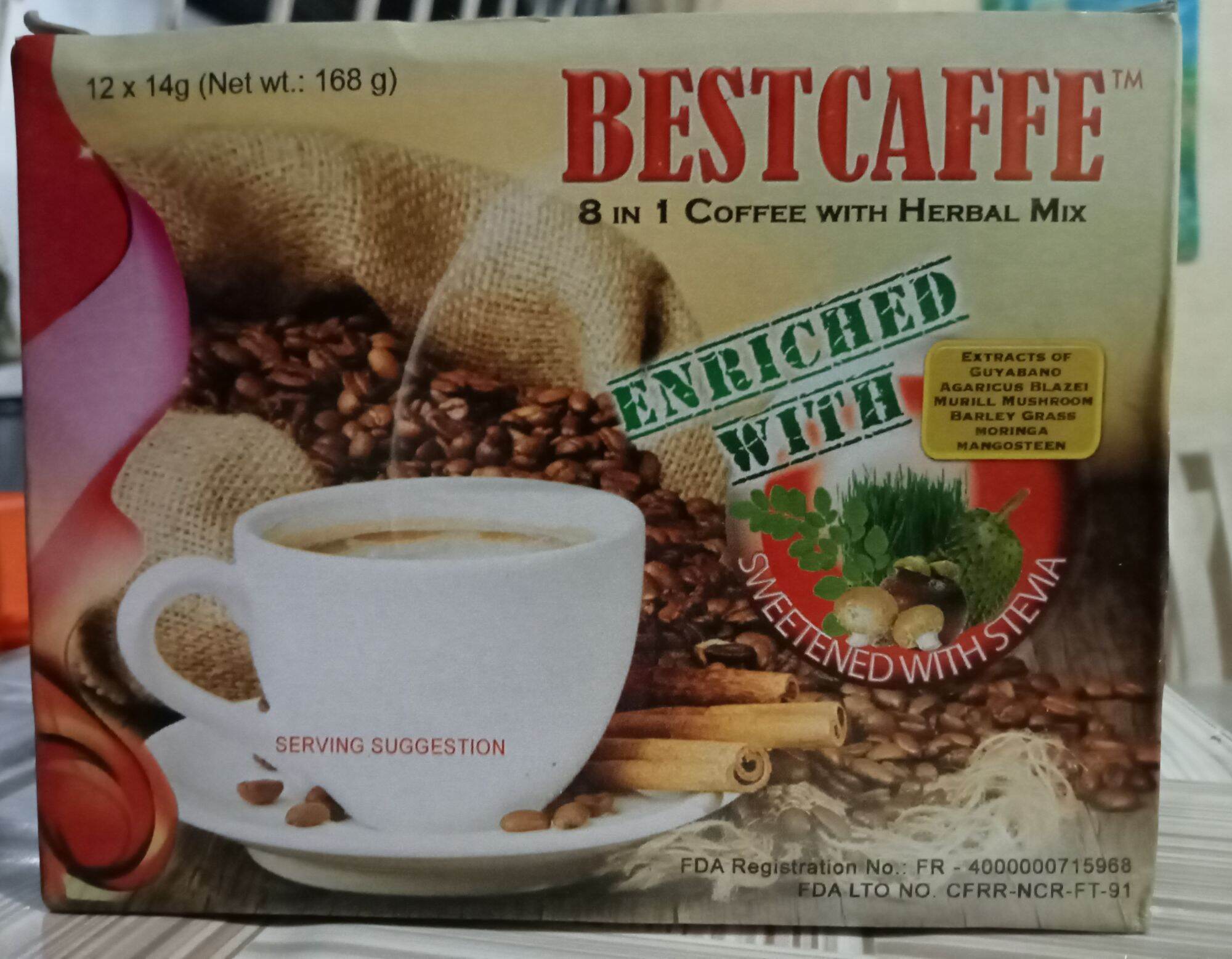 BESTCAFE 8 in 1 Coffee mix/herbal Lazada PH