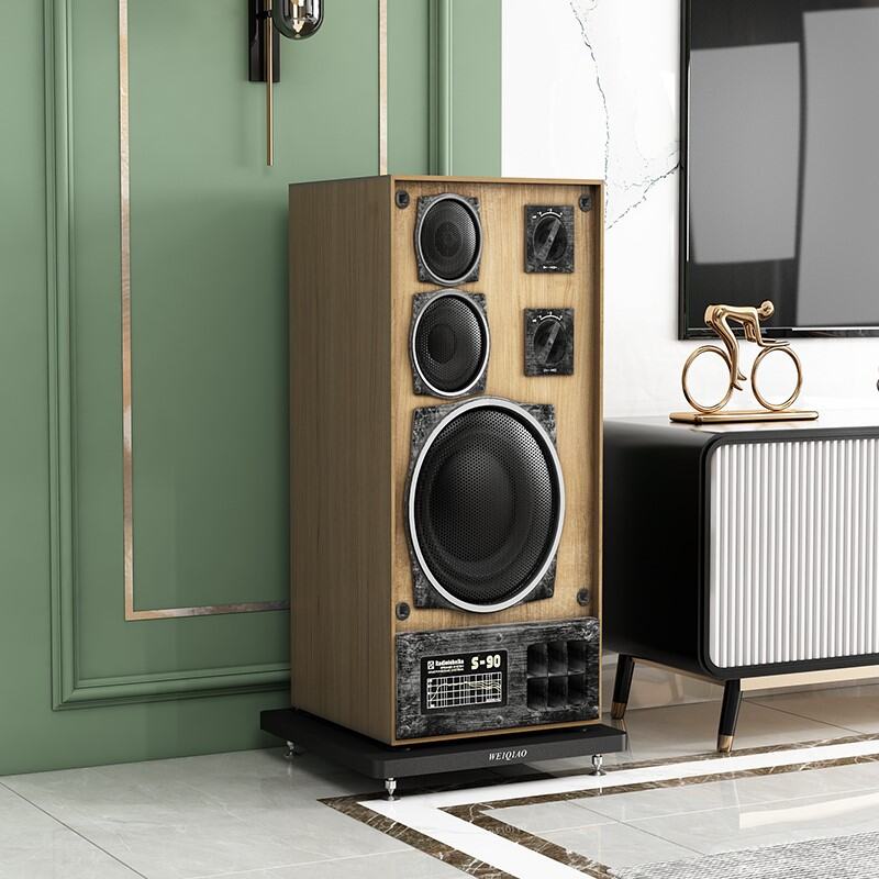 Sound Box Foot Stand Floor Subwoofer Tray with Spike Feet Universal