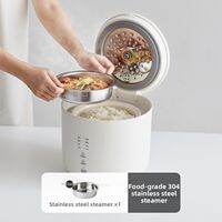 Olayks | Intelligent Ceramic Coating Small Multi-function Electric Rice Cooker 2L