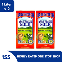 Harvey Fresh Lactose Free Full cream Milk 1L x2