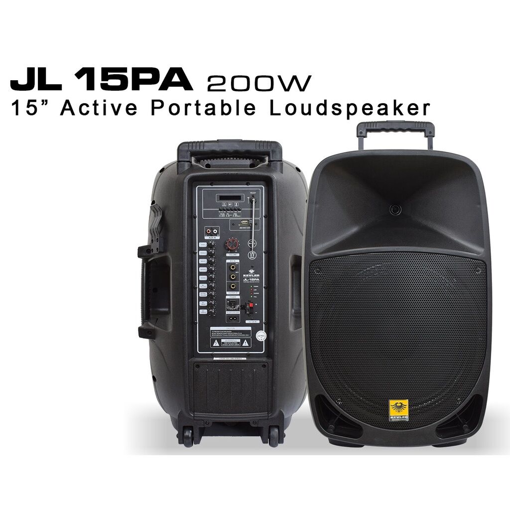Kevler JL15PA 15" inch Portable PA Speaker ( 200 Watts ) Lazada PH