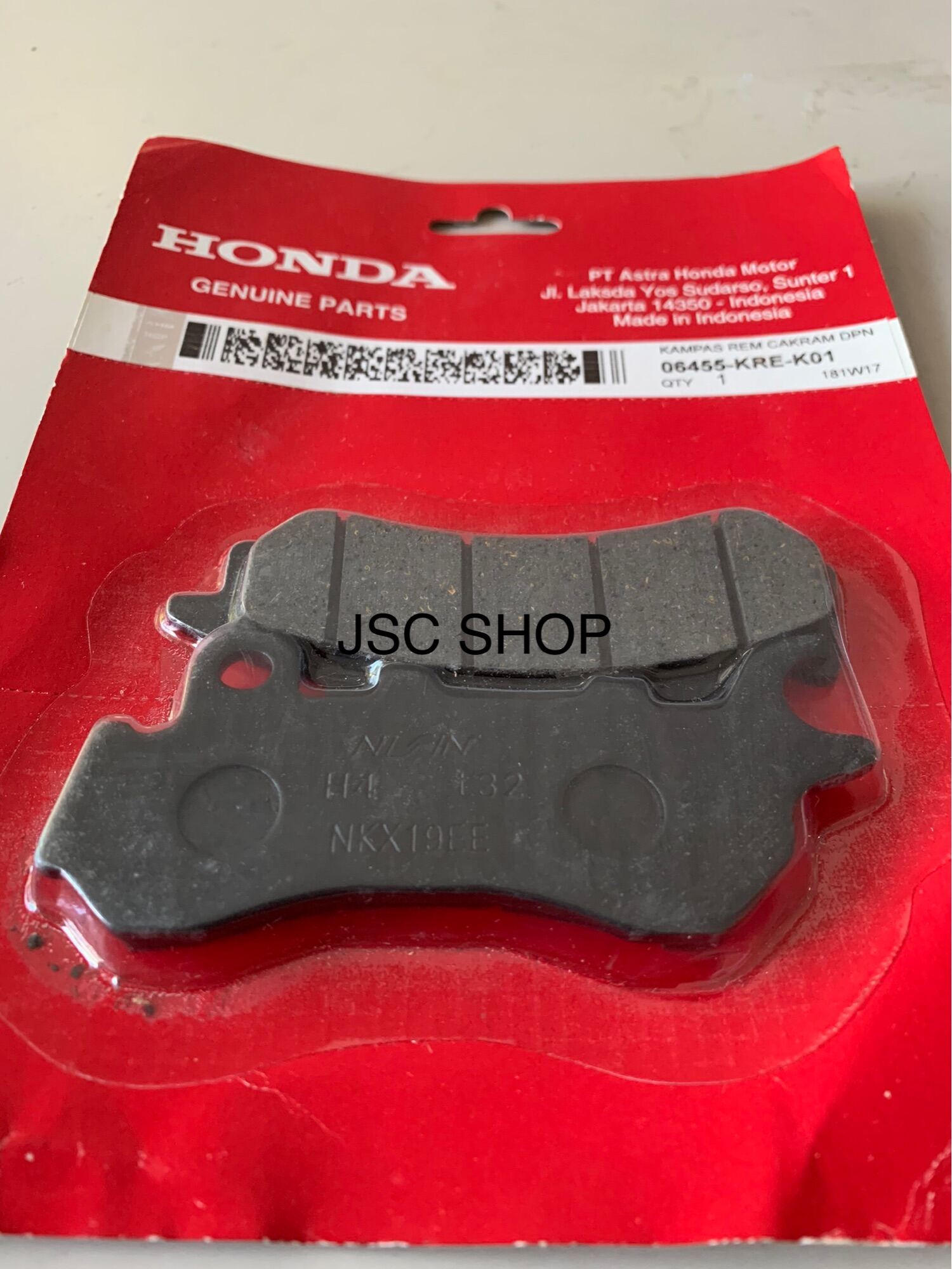 HONDA BRAKE PAD FRONT NON ABS ADV150, PCX160 Lazada PH