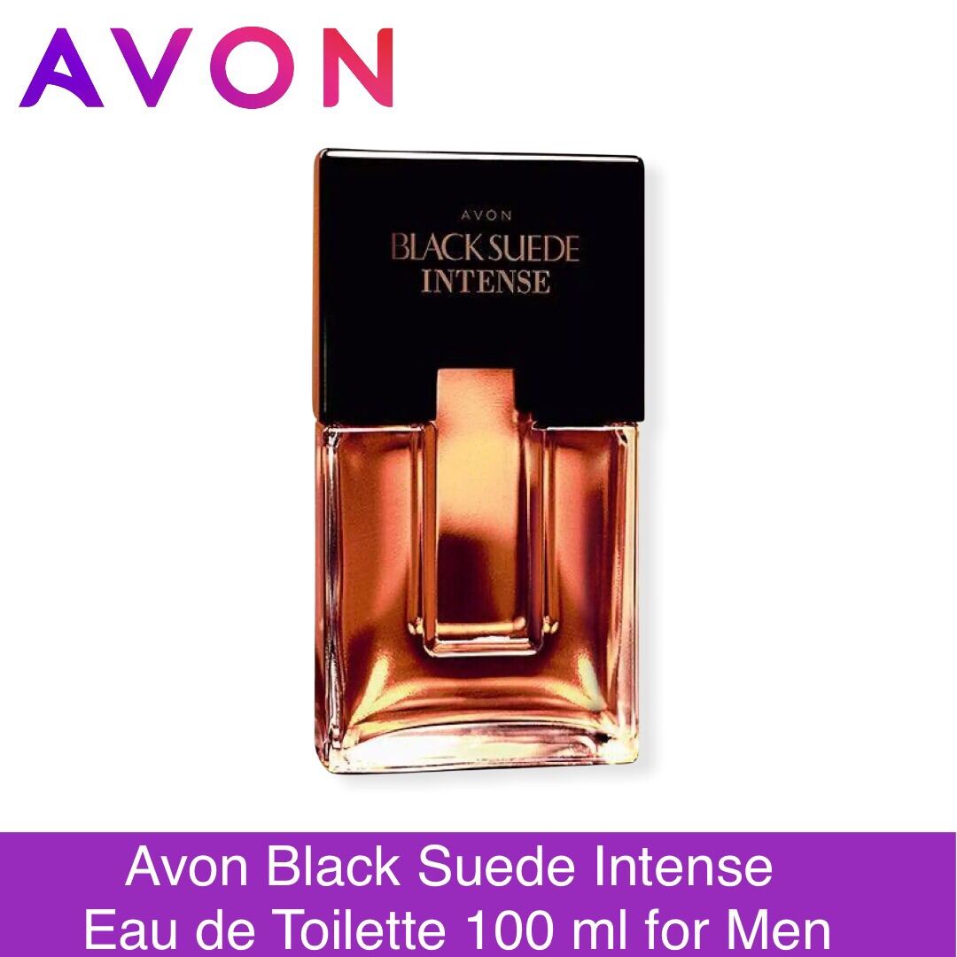 Avon black suede online men's cologne