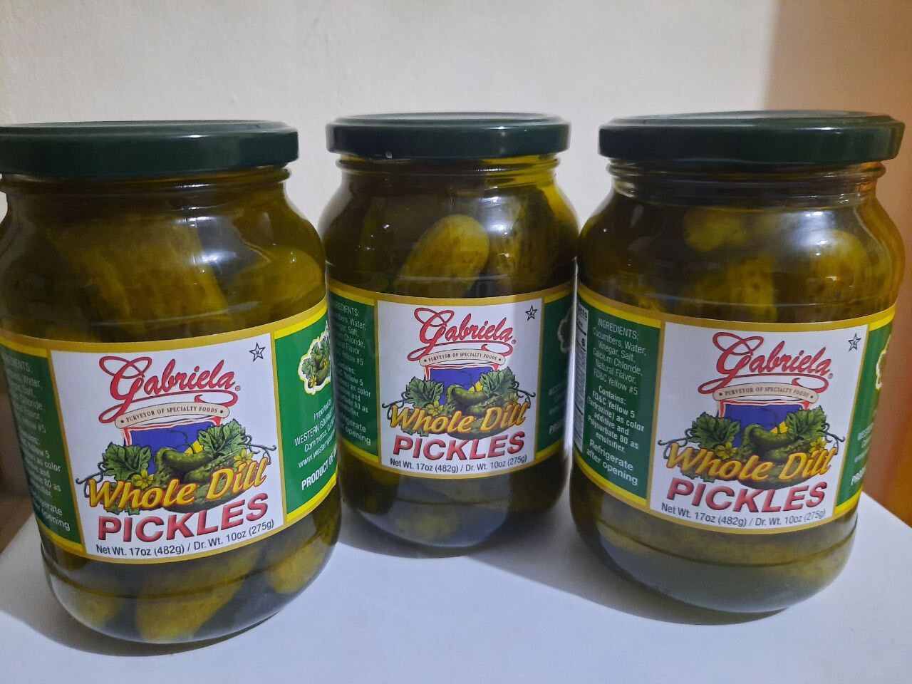 Gabriela Baby Dill Pickles 275g Lazada PH