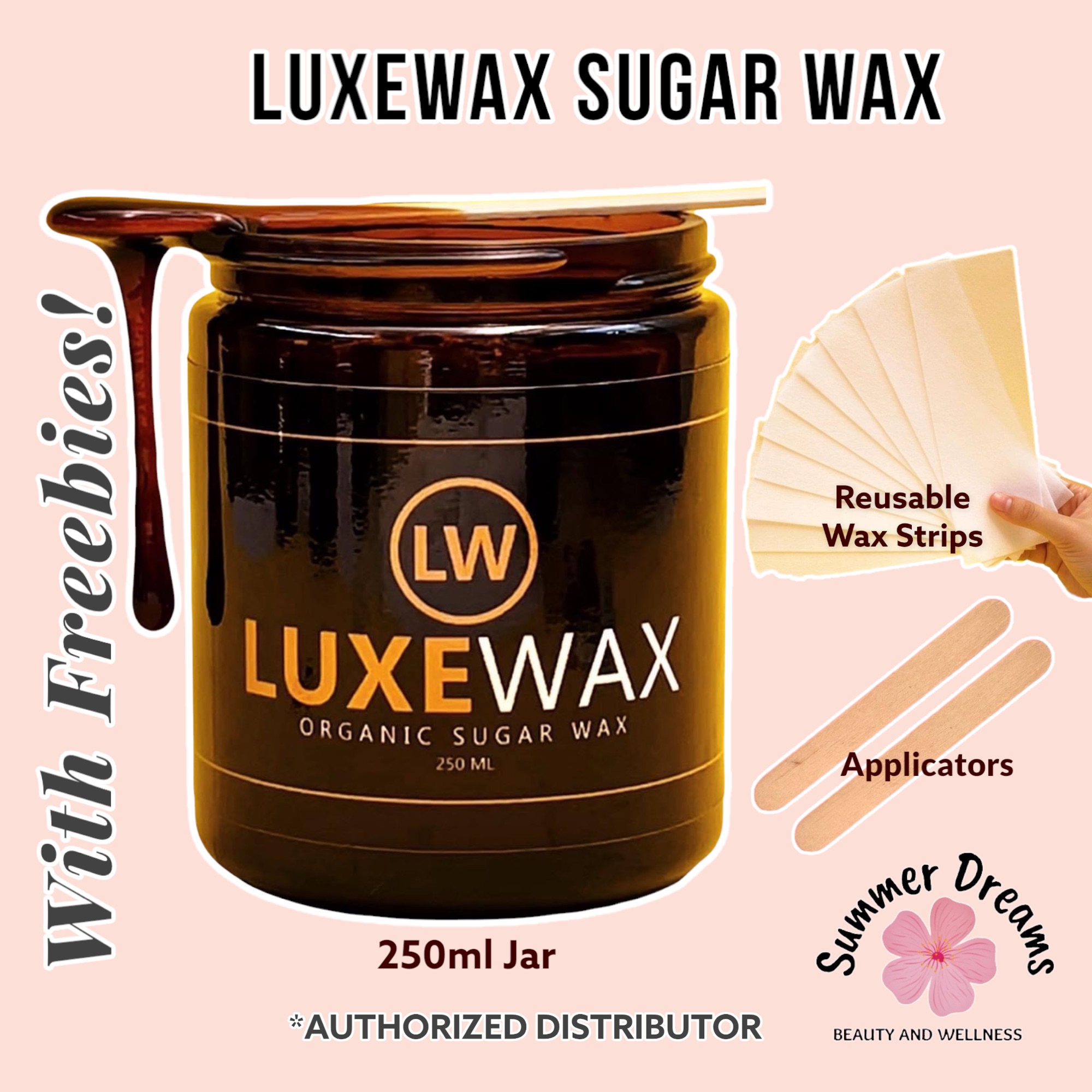 LUXEWAX Organic Sugar Wax Hot And Cold Wax Brazilian Wax Hair Removal Wax  For Underarms, Back And Chest Brazilian Body Hard Wax, Smooth and Soft  Bikini, Suitable for Sensitive Skin | Lazada