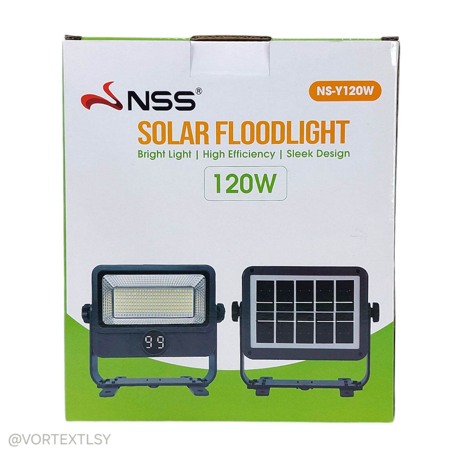 NSS PORTABLE SOLAR FLOODLIGHT / SOLAR PORTABLE POWERBANK 3 TONE BRIGHT LED NS-Y120W & NS-Y240W ( 120w / 240w / 360w )