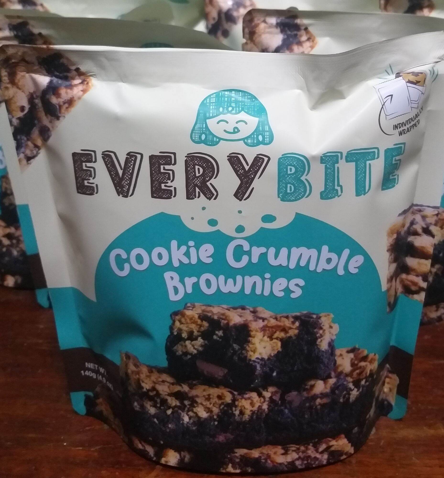 Cookie Crumble Brownies (EVERYBITE) 140g | Lazada PH