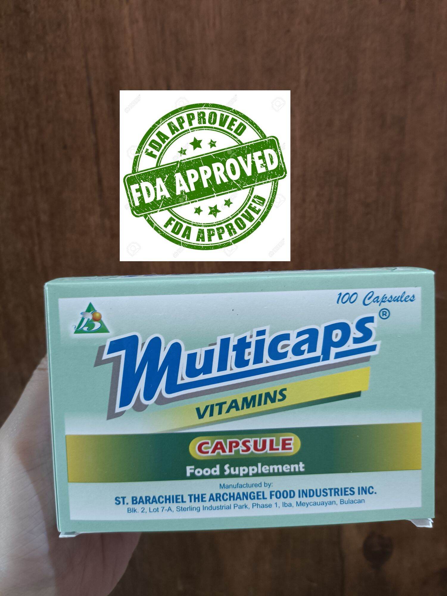 MULTICAPS, FOOD SUPPLEMENT 100 CAPSULES Lazada PH