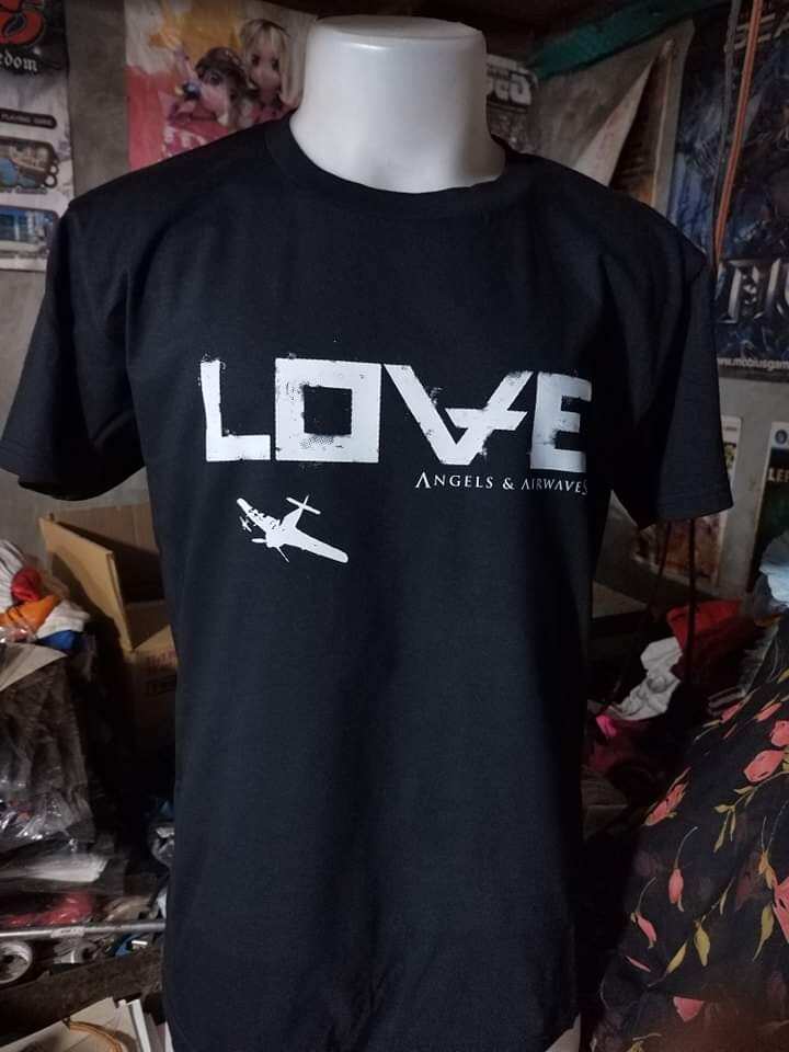 Angels and airwaves love best sale t shirt