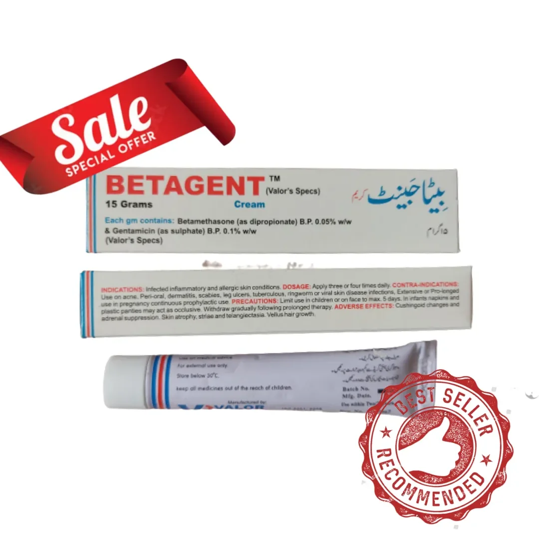 Betamethasone Cream Betagent 15g Skin treatment psoriasis eczema