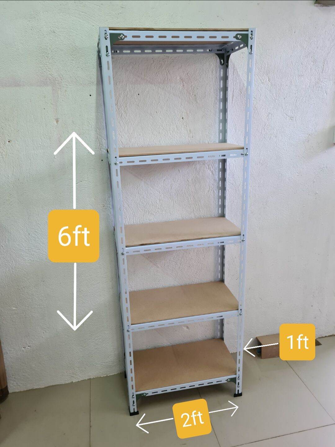 White Storage Racks - 6ft x 2ft x 1ft - 5L | Lazada PH