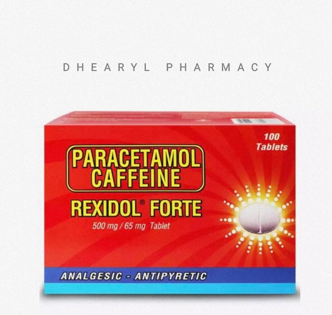 Rexidol forte 500/65mg Tab - 10s