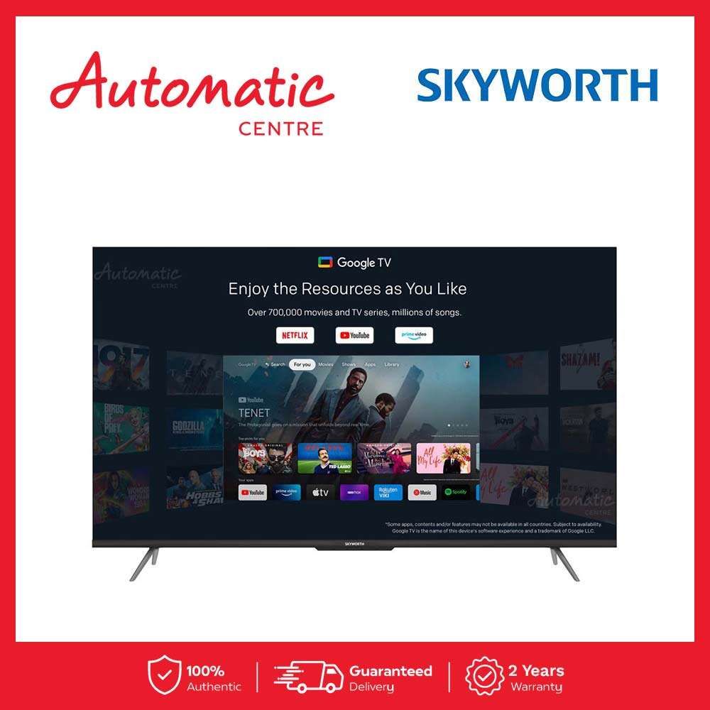 Skyworth 55" QLED 4K UHD Google TV with HDR