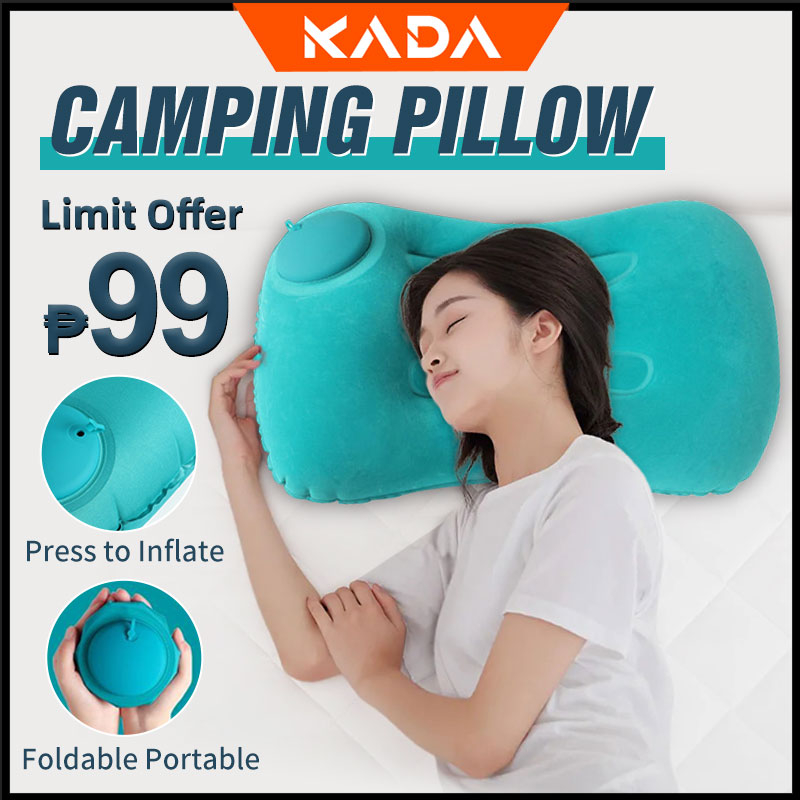 KADA Inflatable Travel Pillow - Compact Neck Support for Adults