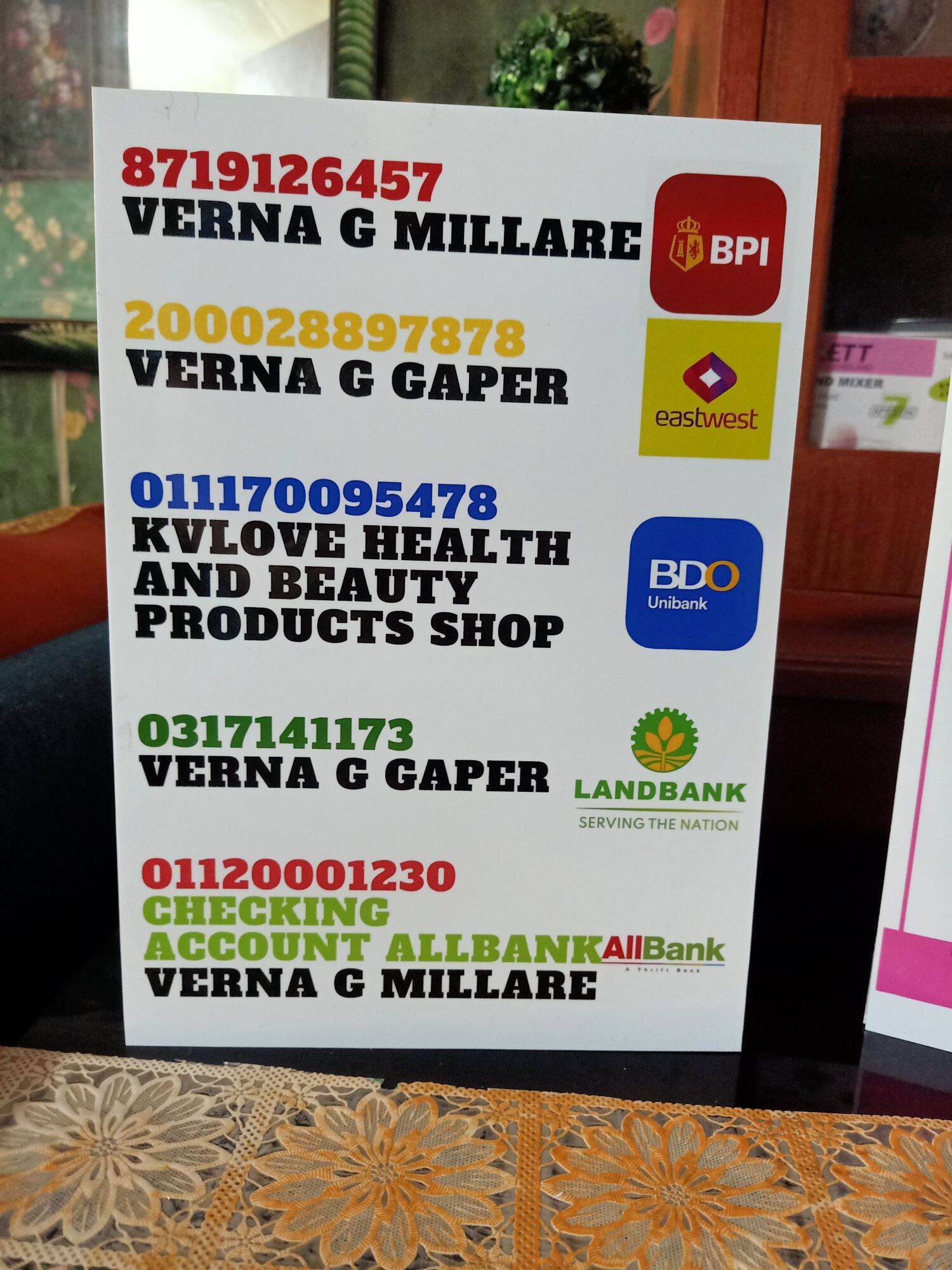 INDOOR SIGNAGES / STANDEE ON SINTRA BOARD A4 SIZE Lazada PH