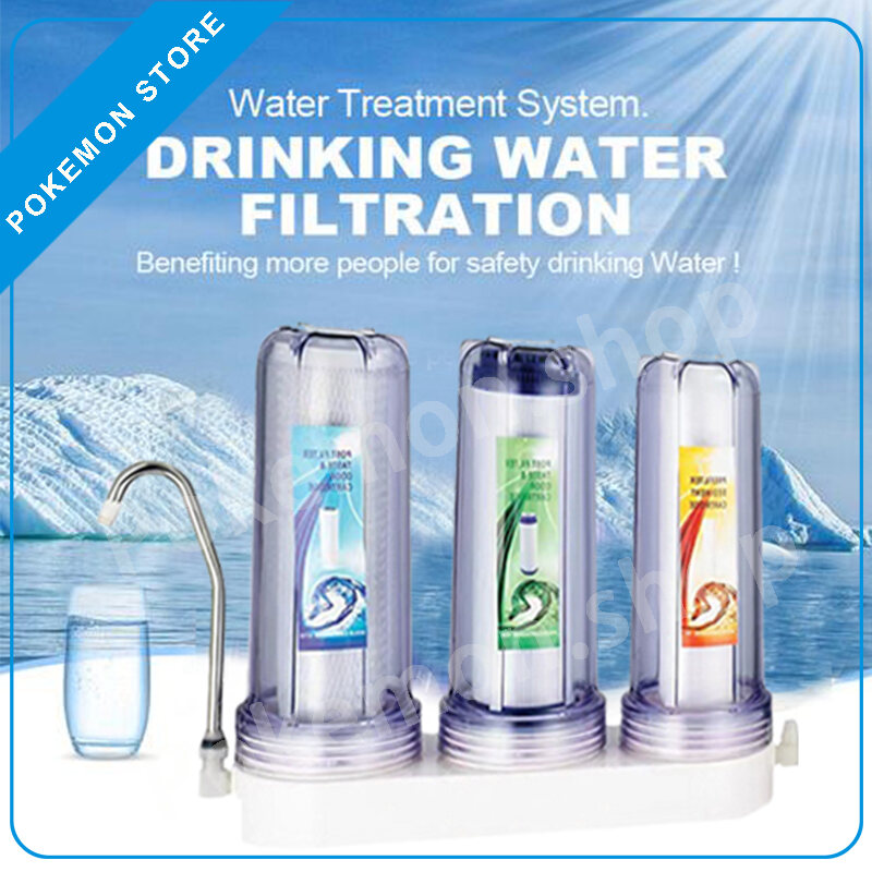 Alkaline Water Purifier Faucet Filter 2/3 Stage Set